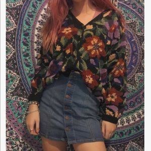 hand woven cardigan 💗